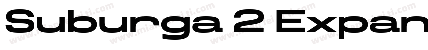 Suburga 2 Expanded R字体转换